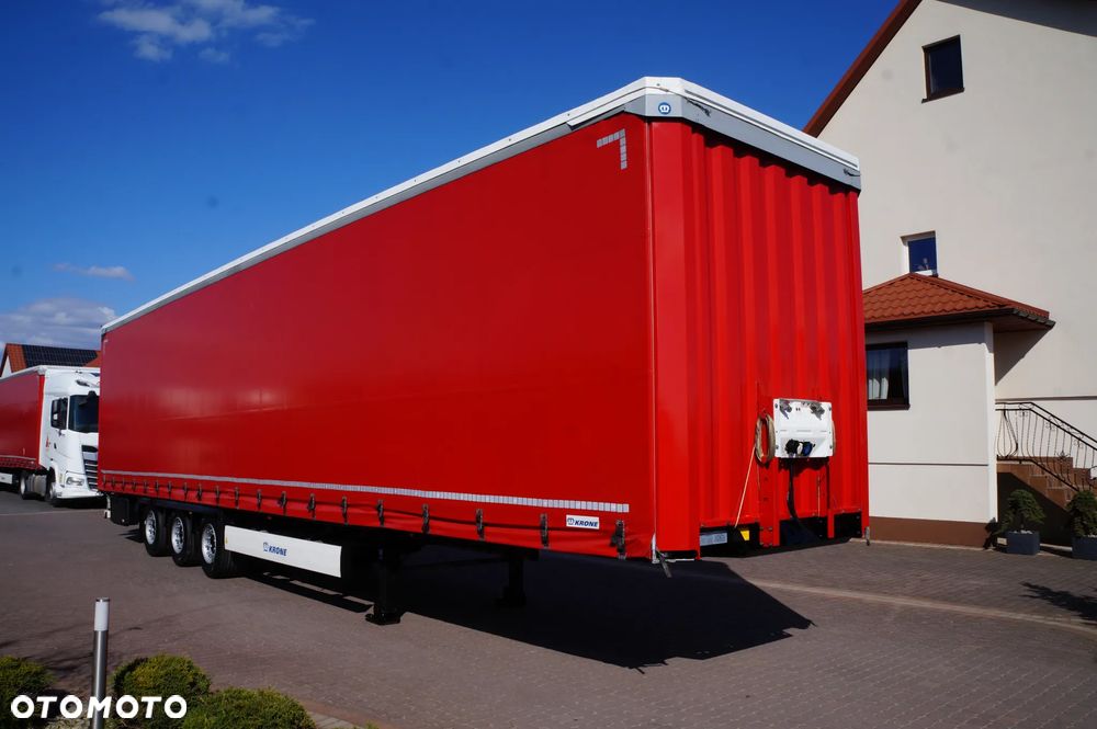 Krone MEGA FIRANKA OŚ PODNOSZONA DACH PODNOSZONY OPONY 95% - 1