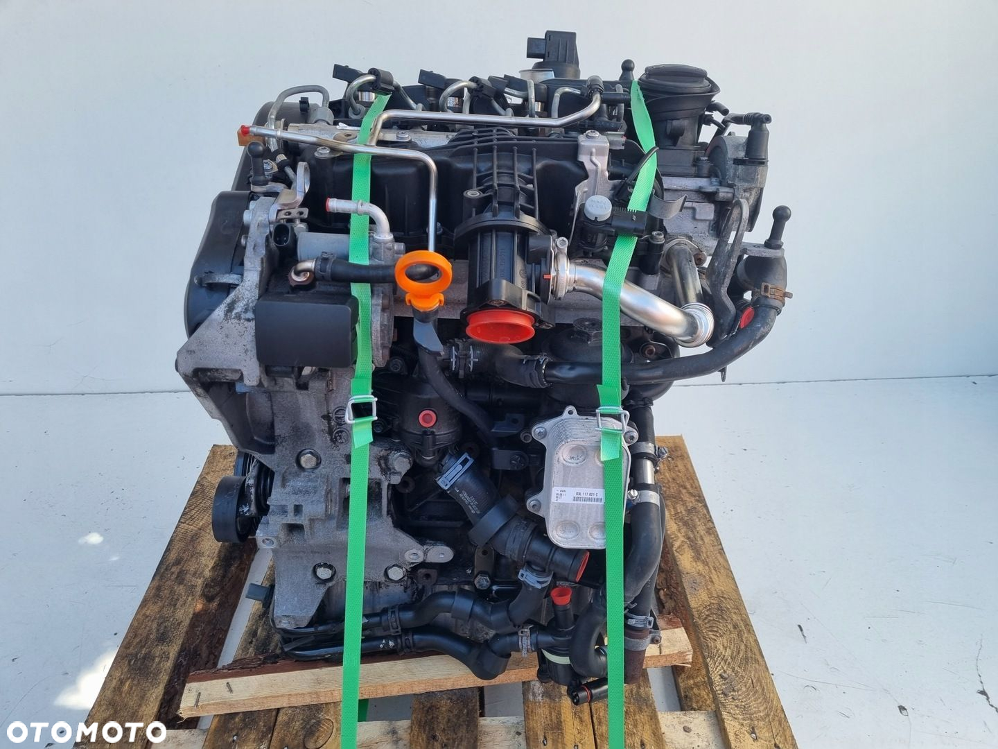 SILNIK KOMPLET Audi A3 8V 1.6 TDI 105KM 145tyś pali CAY CAYC - 4