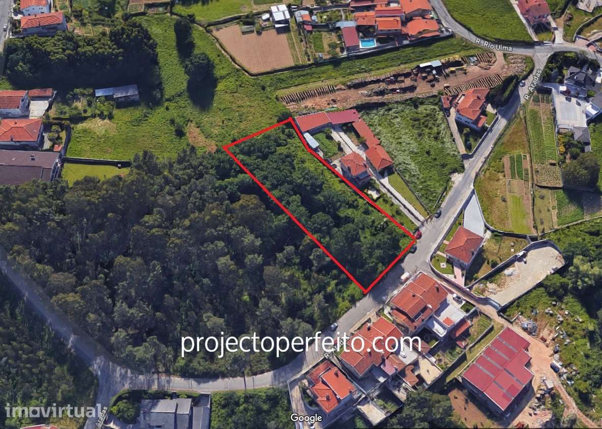 Lote de Terreno  Venda em Fiães,Santa Maria da Feira - Grande imagem: 3/6
