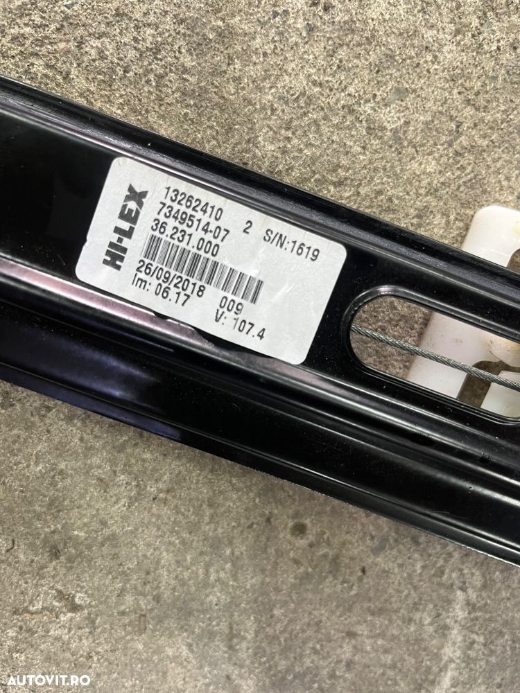 Macara geam dreapta fata BMW x1 f48 2018 - 3