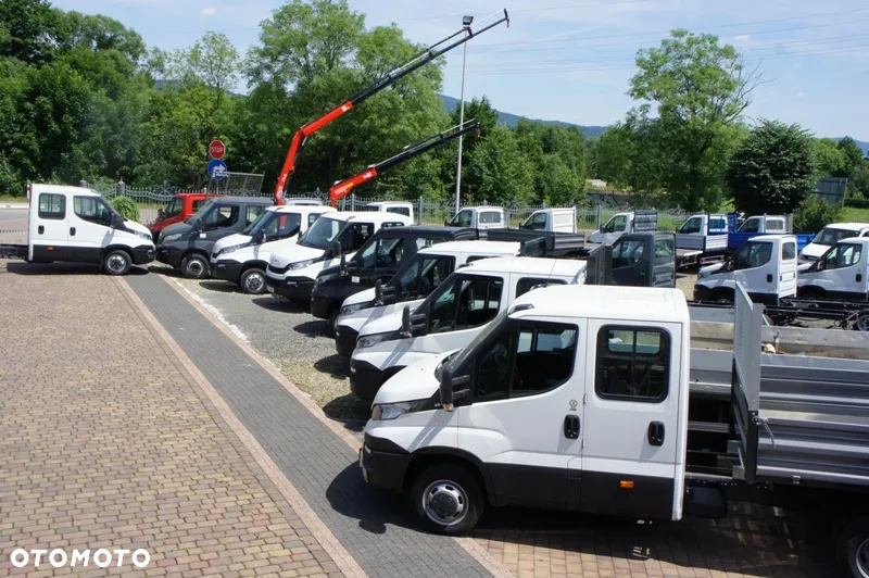 Iveco 35C18 wywrotka skrzynia plandeka żuraw HDS - 18