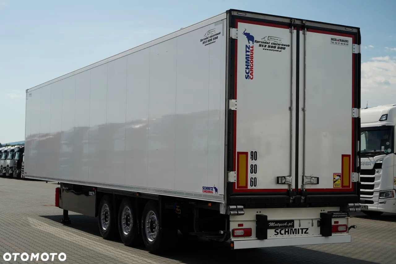Schmitz Cargobull CHŁODNIA / CARRIER VECTOR 1550 / DOPPELSTOCK / OŚ PODNOSZONA / KOSZ NA PALETY / 2022 ROK - 4