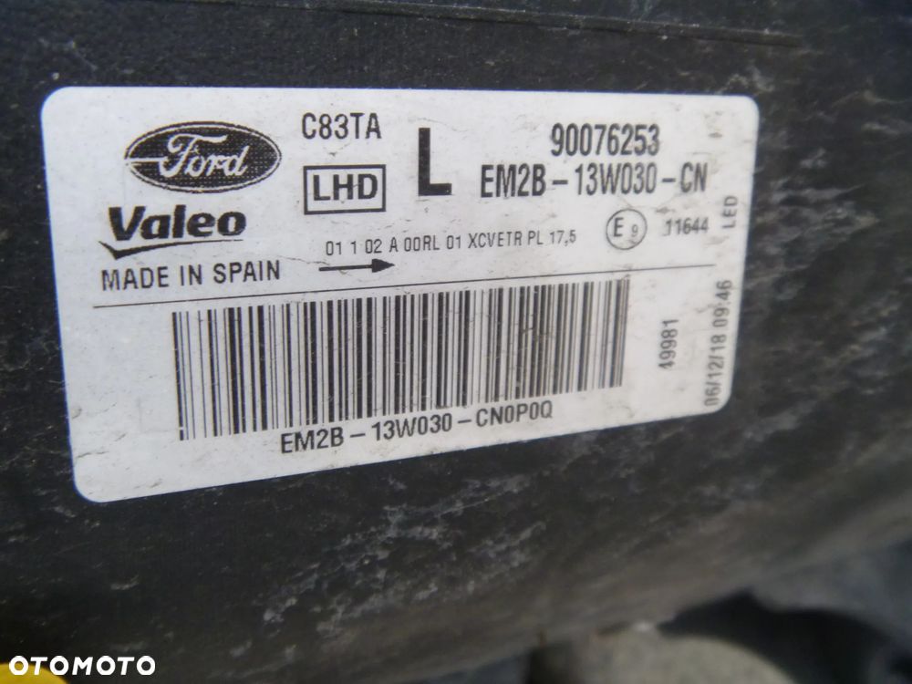 FORD S MAX MK2 GALAXY MK4 LAMPA FULL LED LEWA EM2B-13W030-CN IDEALNA - 8