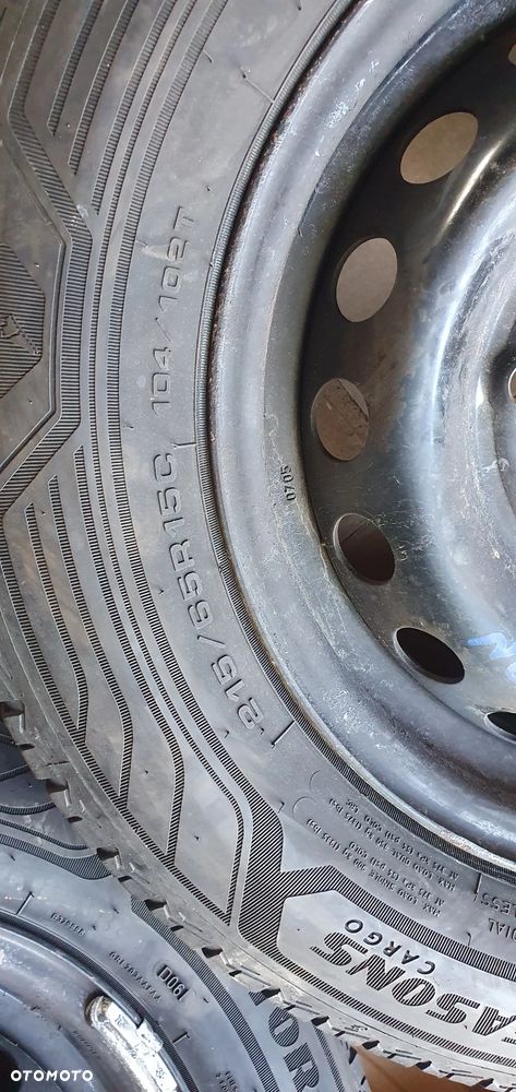 Felgi stalowe z oponami 6.5J ET60 5x160 215/65 R15C Ford Transit Custom MK8 - 9
