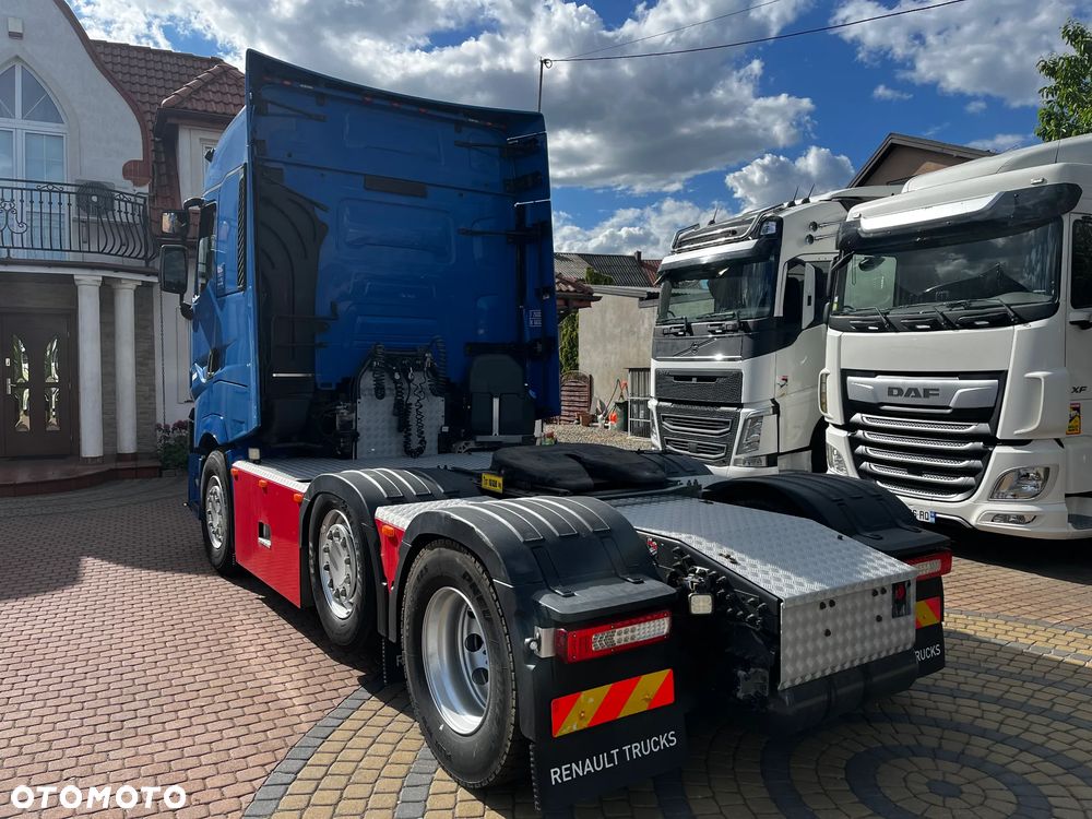 Renault T520 6x2 PUSHER CAŁA NA PODUSZKACH  BOGATA WERSJA WYPOSAŻENIA SERWISOWANA - 4