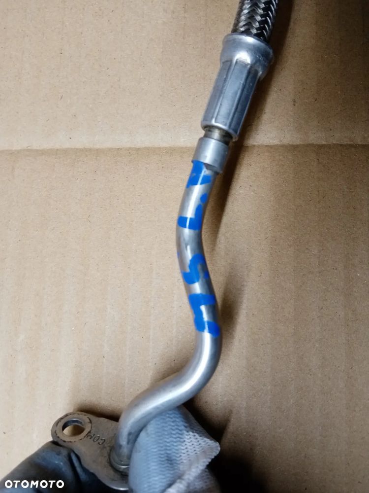 Przewód rurka smarująca dopływu oleju olejowa turbiny BMW M5 G30 F90 4.4 7934655 - 7