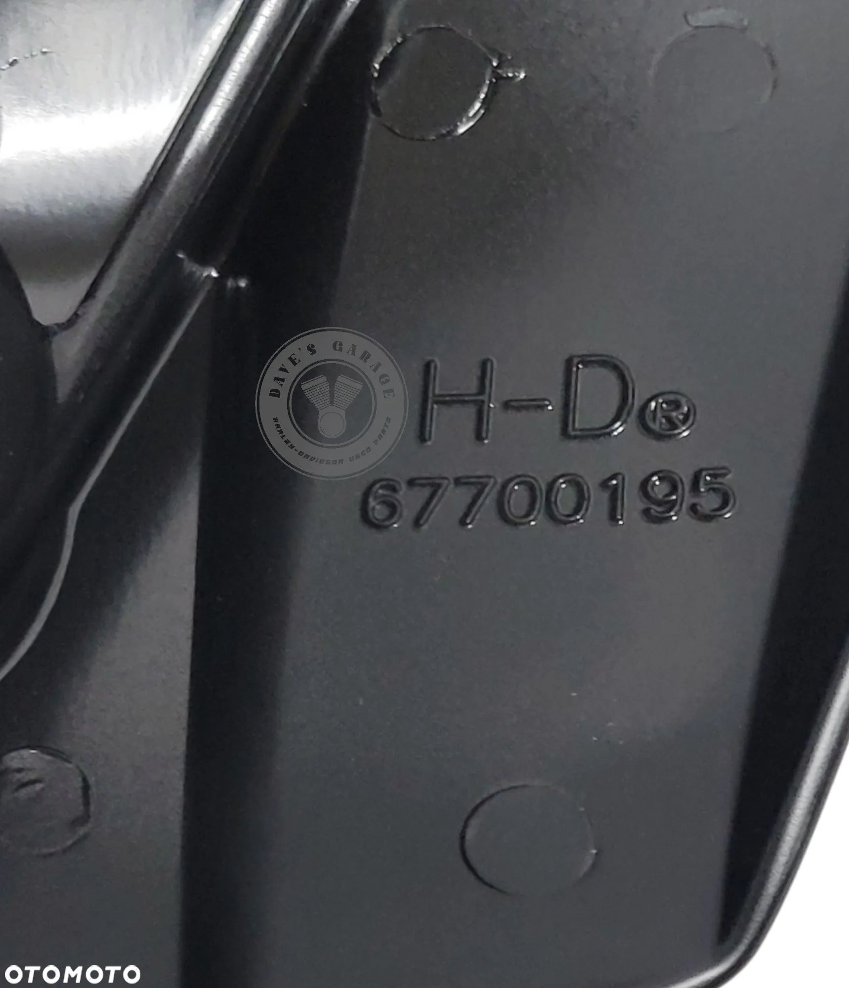 Mocowanie daszek lampy Harley Davidson Sportster 67700195 - 6