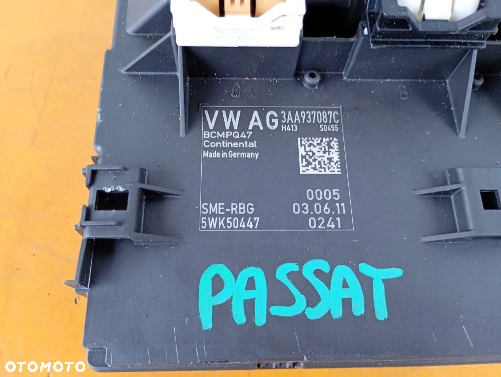 moduł komfortu bordnetz sterownik vw golf vi tiguan passat b7 cc 3aa937087c - 4