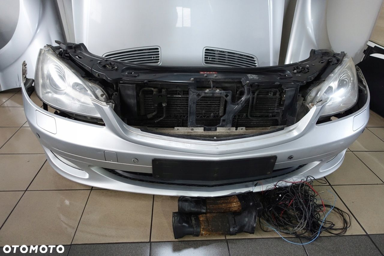 Mercedes w221 przód maska zderzak pas błotnik 3.2 CDI wzmocnienie belka 775 - 4