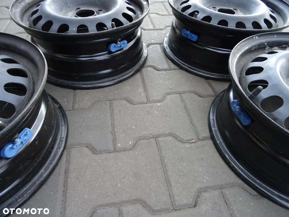 4x100x56,5 6Jx15 ET39 OPEL Stalowe 14 z czujnikami ciśnienia - 7