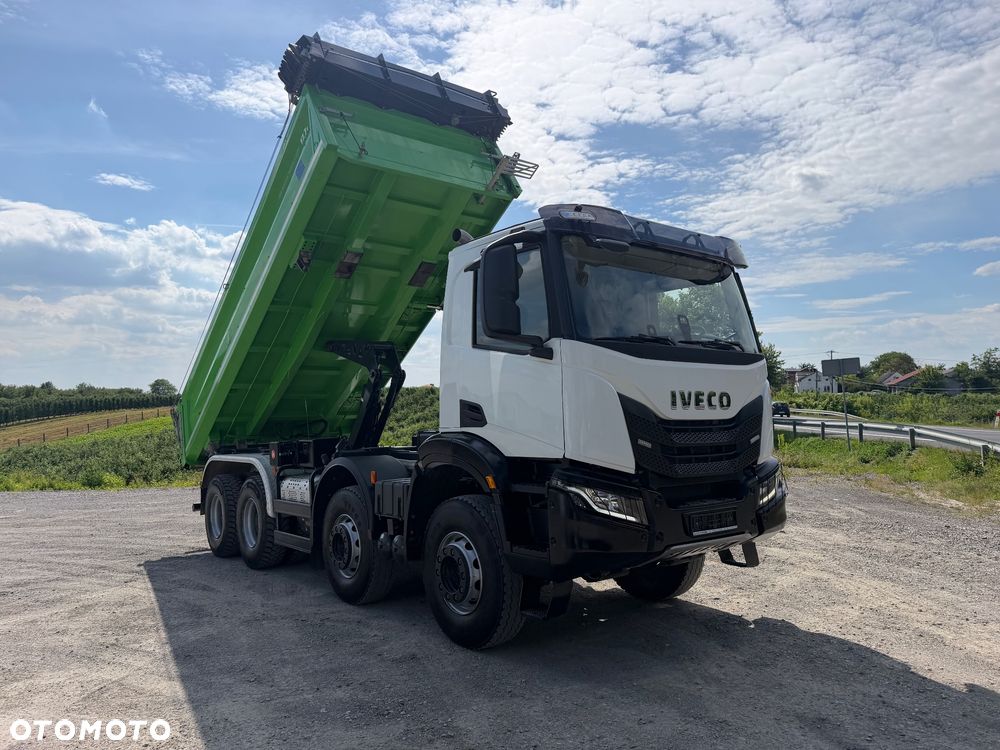 Iveco X-Way 480 8x4 3x Meiller Hydroburta Sprowadzony