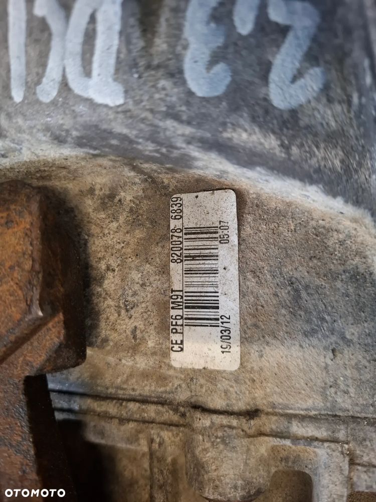 Skrzynia biegów Renault Master III  rok 2013 2,3 DCI nr PF6020 - 2