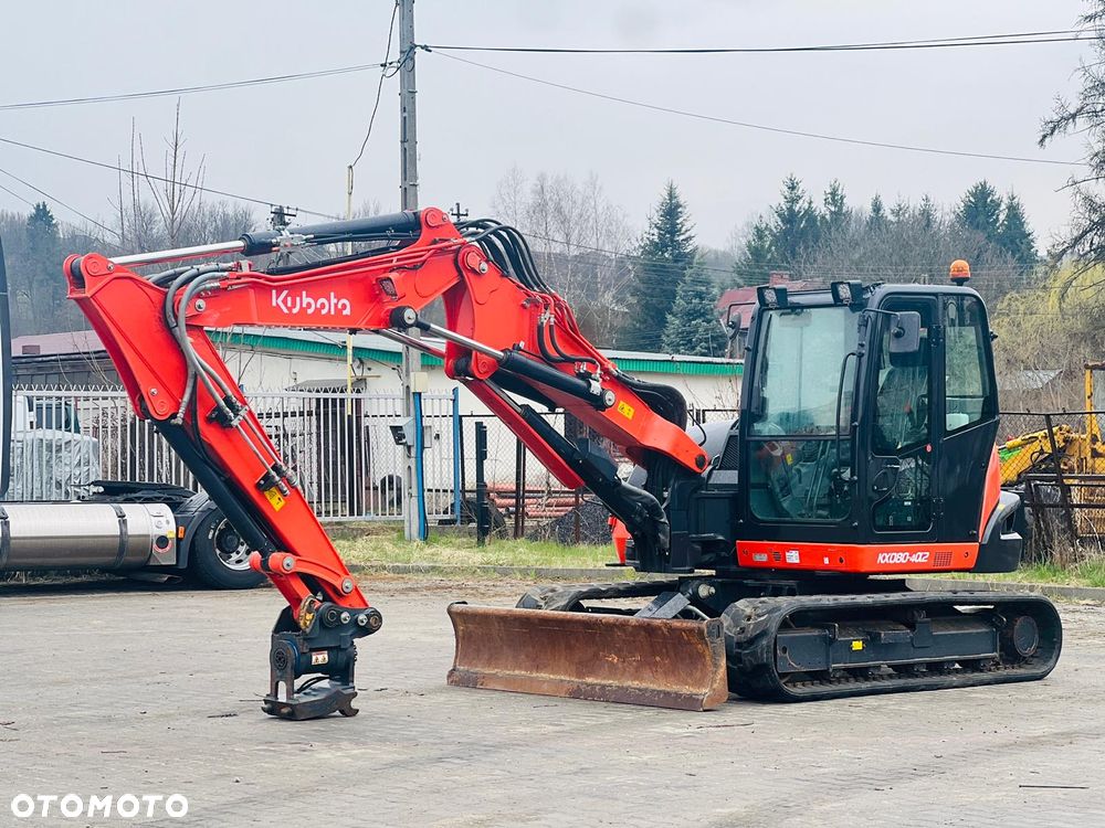 Kubota KX080-4 α2 | 2020 | 1500 mth | PowerTilt | TOP stan | - 2