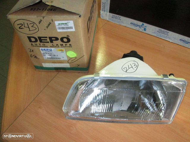 Farol 10107081002 CITROEN ZX 1991 ESQ H4 DEPO - 1