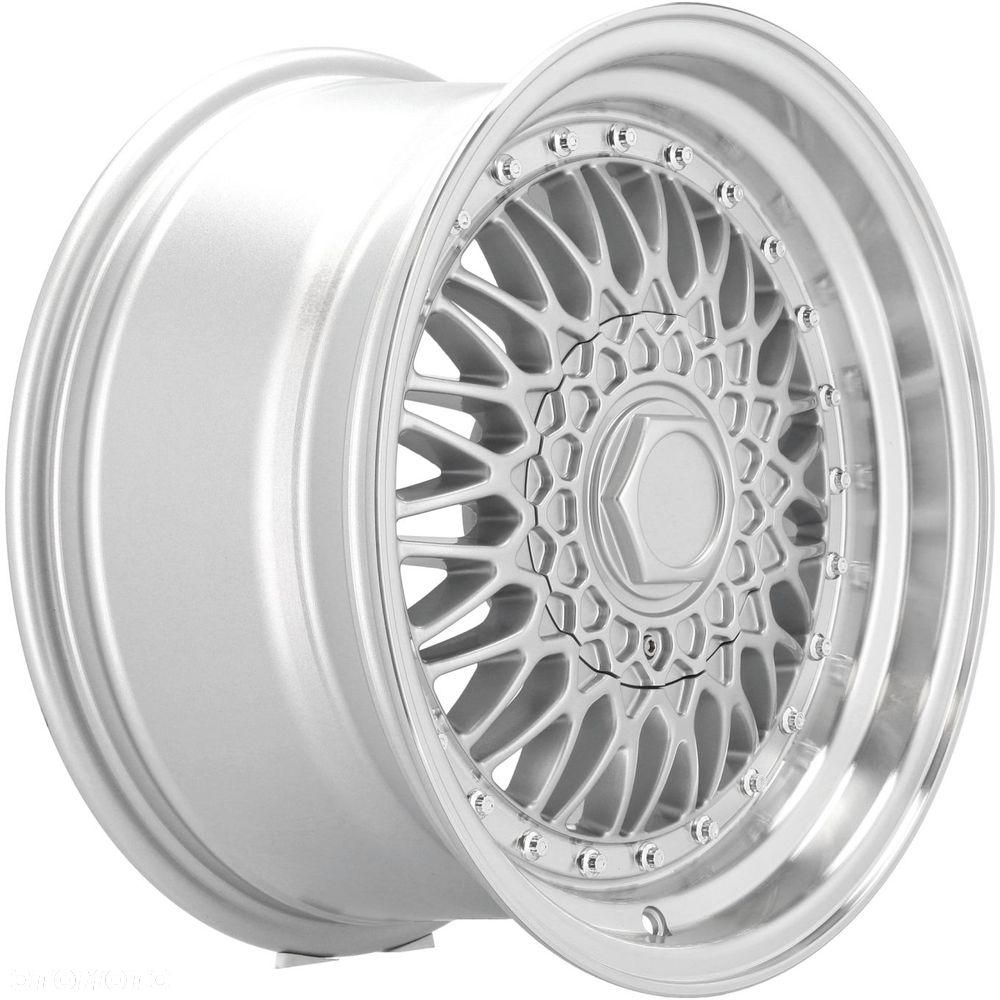 4x Felgi 16 m.in. do HONDA Civic MAZDA 323 MX3 MX5 VW Golf II BMW E30 E21 BBS Styl - BY479 (LU247) - 8