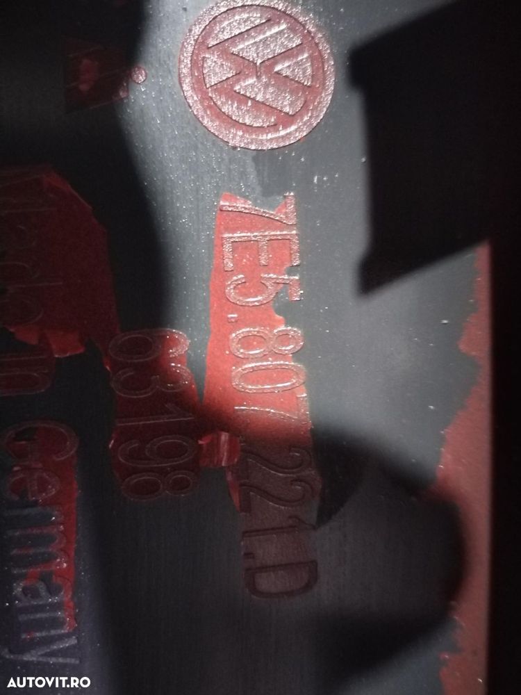 Bara fata VW Transporter, Multivan, Caravelle, T6, 2015, 2016, 2017, 2018, cod origine OE 7E5807221D. 10280 - 12