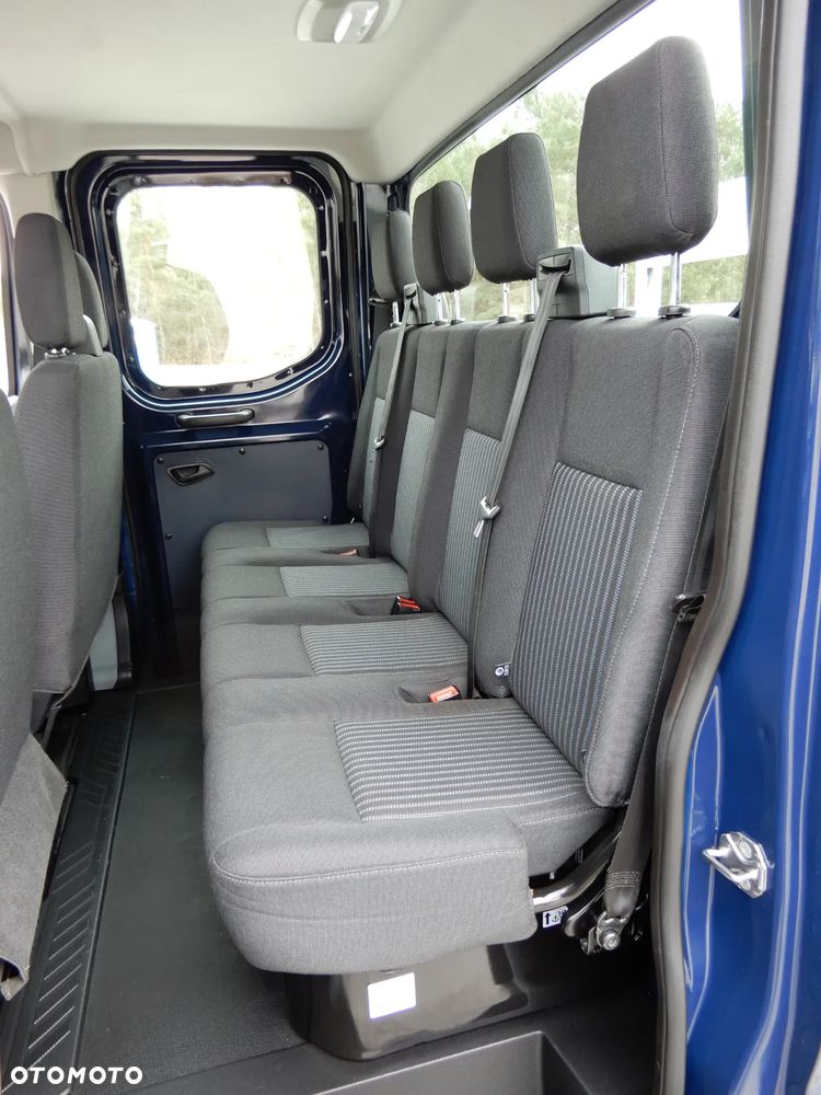 Ford Transit 2.0 EcoBlue 170 KM Wersja TREND Doka Brygadowy Dubel Podwójna Kabina Bliźniak HDS FASSI F40B.0.22 Udźwig 995 Kg Zasięg 6.30 Cm 7-Mio Os.+2120 Kg Ładowność Serwis Do Końca 60 Tys Przeb Stan Jak Nowy - 31