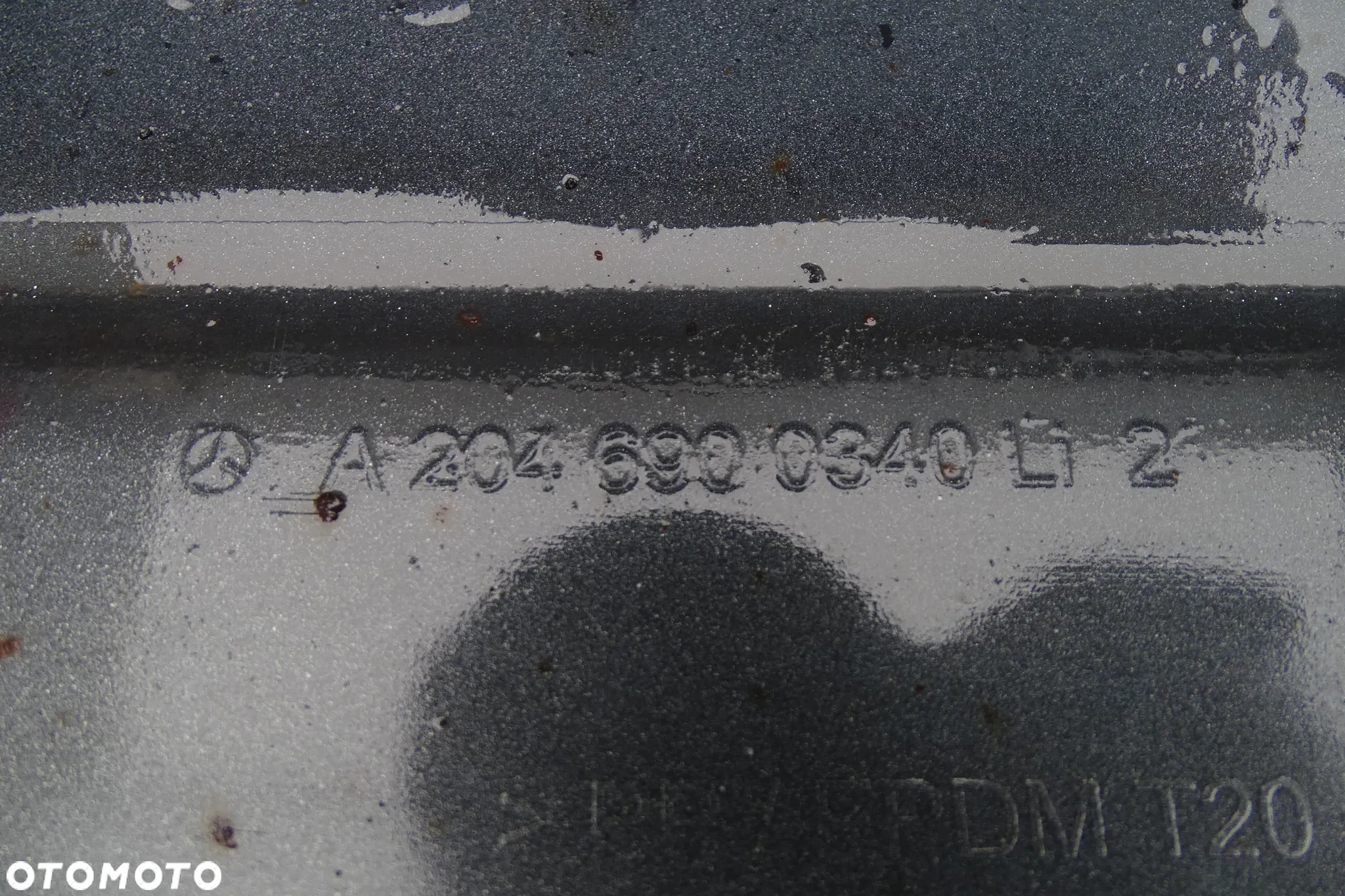 Mercedes C Klasa W204 Listwa progowa Progi C650 2046900340 2046900440 - 9