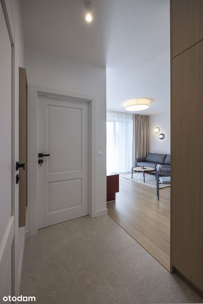 NOWE 2 pokoje 38 m² | FLOW Hasa 10A | balkon | pierwszy najem