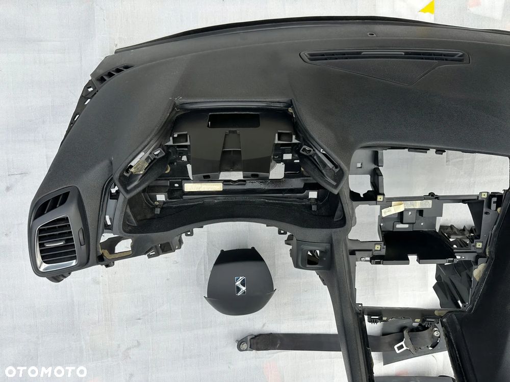 CITROEN DS5 LIFT KOMPLETNA DESKA ROZDZIELCZA PASY AIRBAG ORYGINAŁ - 2