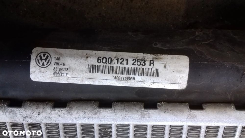 chłodnica wody 6Q0121253R Fabia II 1.6 TDI CAYC - 6