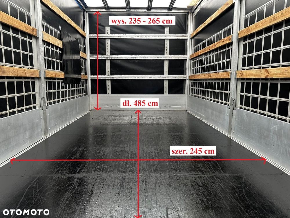 Renault MASTER  PLANDEKA 12 PALET WEBASTO TEMPOMAT LEDY PNEUMATYKA KLIMATYZACJA  165KM - 13