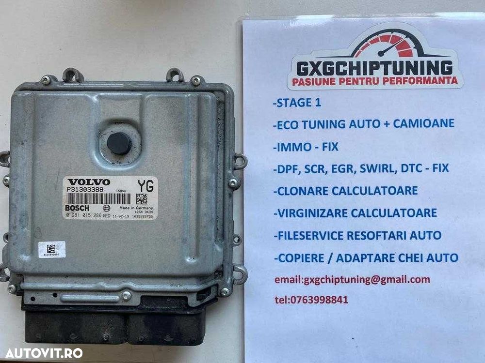 ECU Calculator motor Volvo XC70 2.4D P31303388 0281015286 - 1