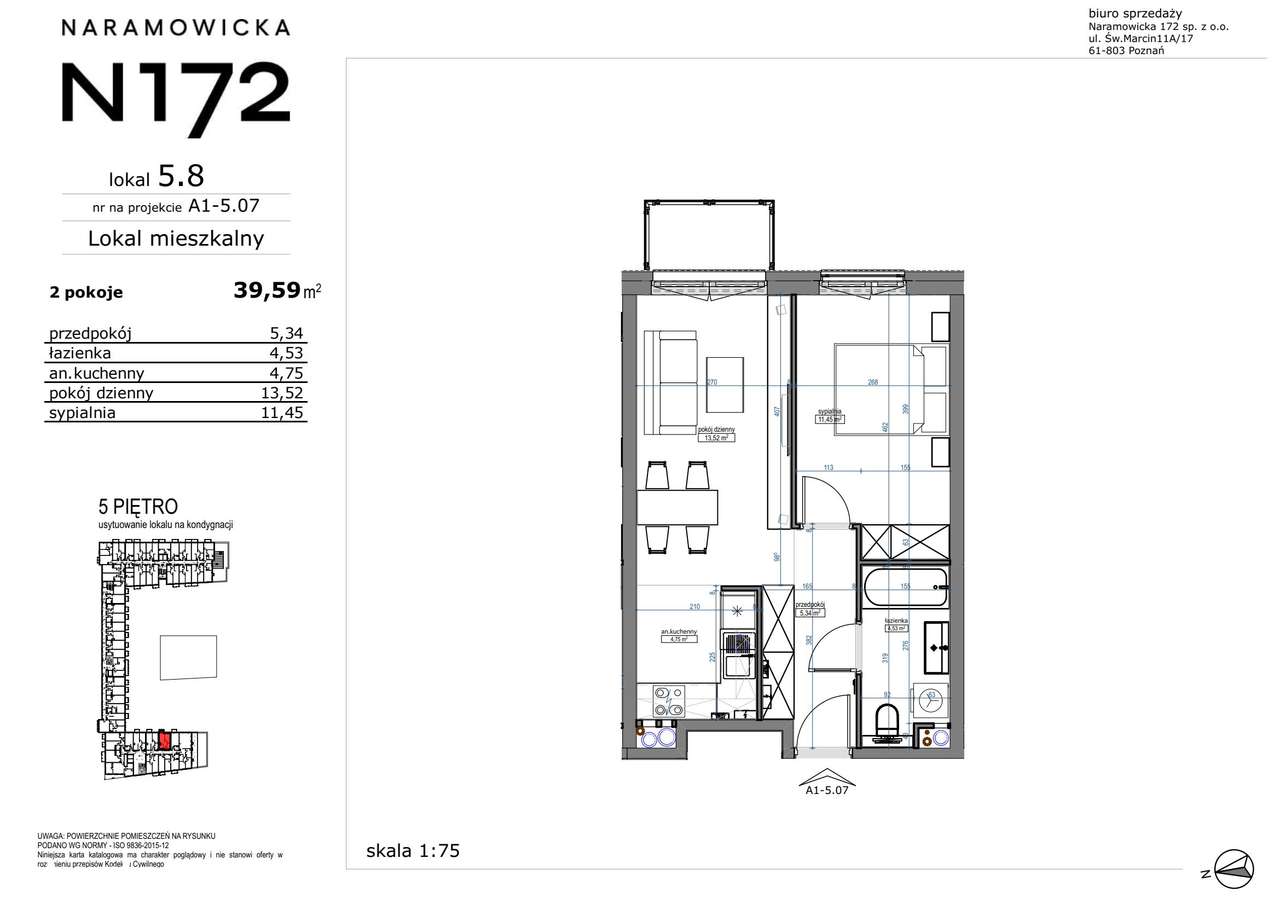 2-pokojowe mieszkanie 39m2 + balkon Bezpośrednio - Pełny obrazek: 2/11