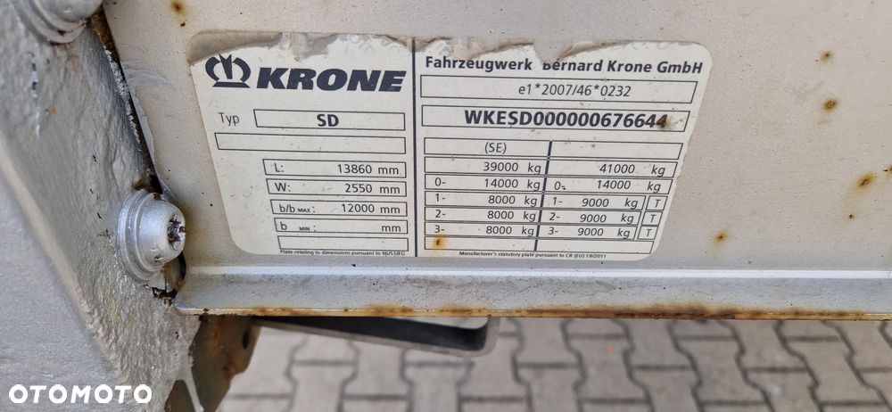 Krone SD - 8