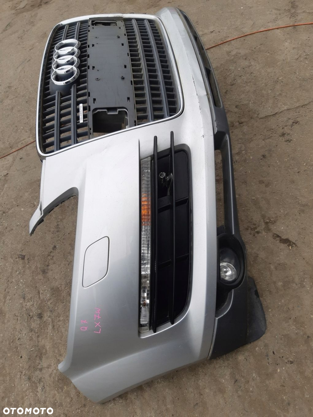 AUDI Q7 4L LX7W ZDERZAK PRZEDNI GRILL ATRAPA PRZÓD - 16