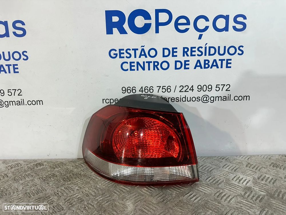 .Farolim Tras Traseiro Direito Original Volkswagen VW Golf 6 Mk6 5K0945111 2008 a 2013 - 5