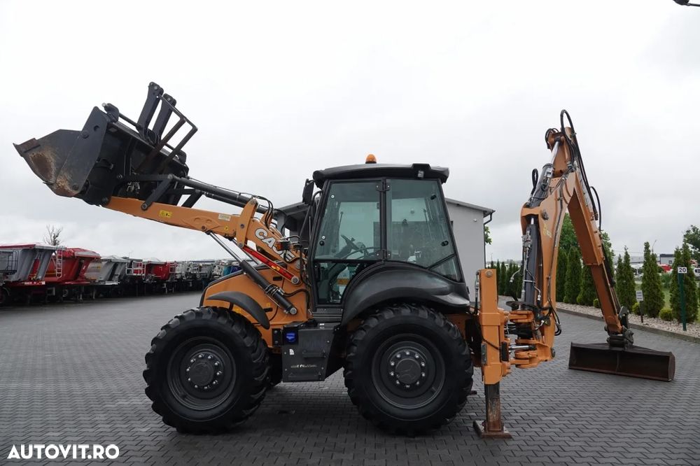 Case 965 ST / BULDOEXCAVATOR / 4X4x4 / PE ROȚI EGALE / AER CONDIȚIONAT / POWERSHIFT / Roți directoare 4WS / SET GALETE / 2020 / - 4