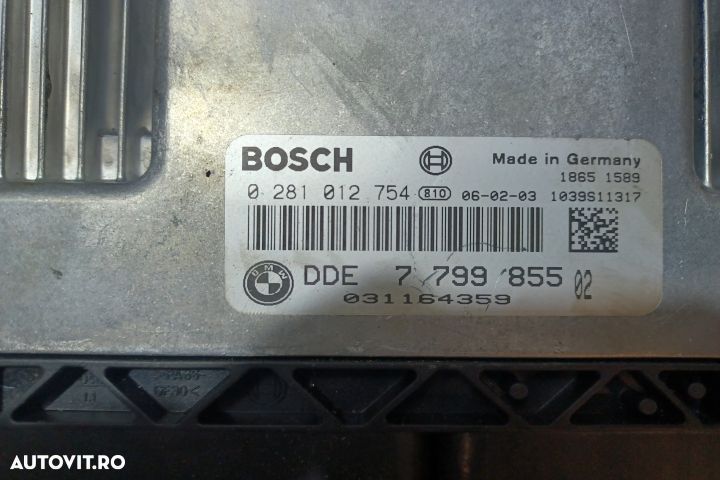 Calculator motor ECU 0281012754 - 2.0 D 0281012754 - 2.0 D BMW Seria - 3