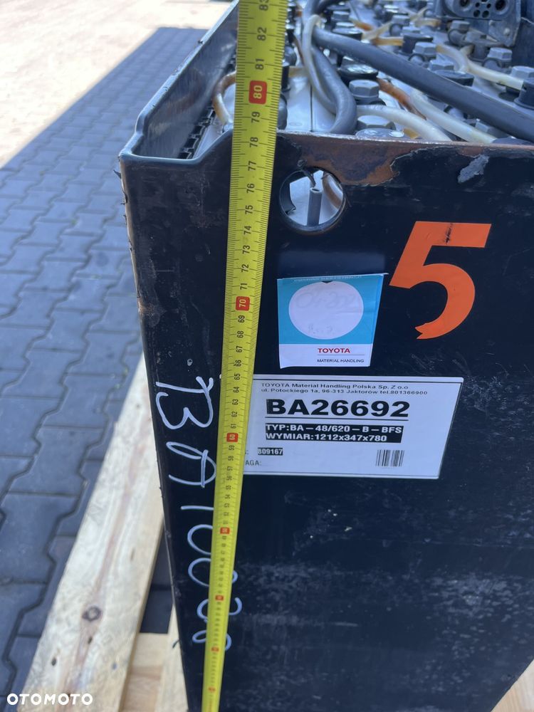 Bateria do wózka widłowego Linde Jungheinrich Still GNB Marathon 48V 620 Ah ID BAT0036 - 11