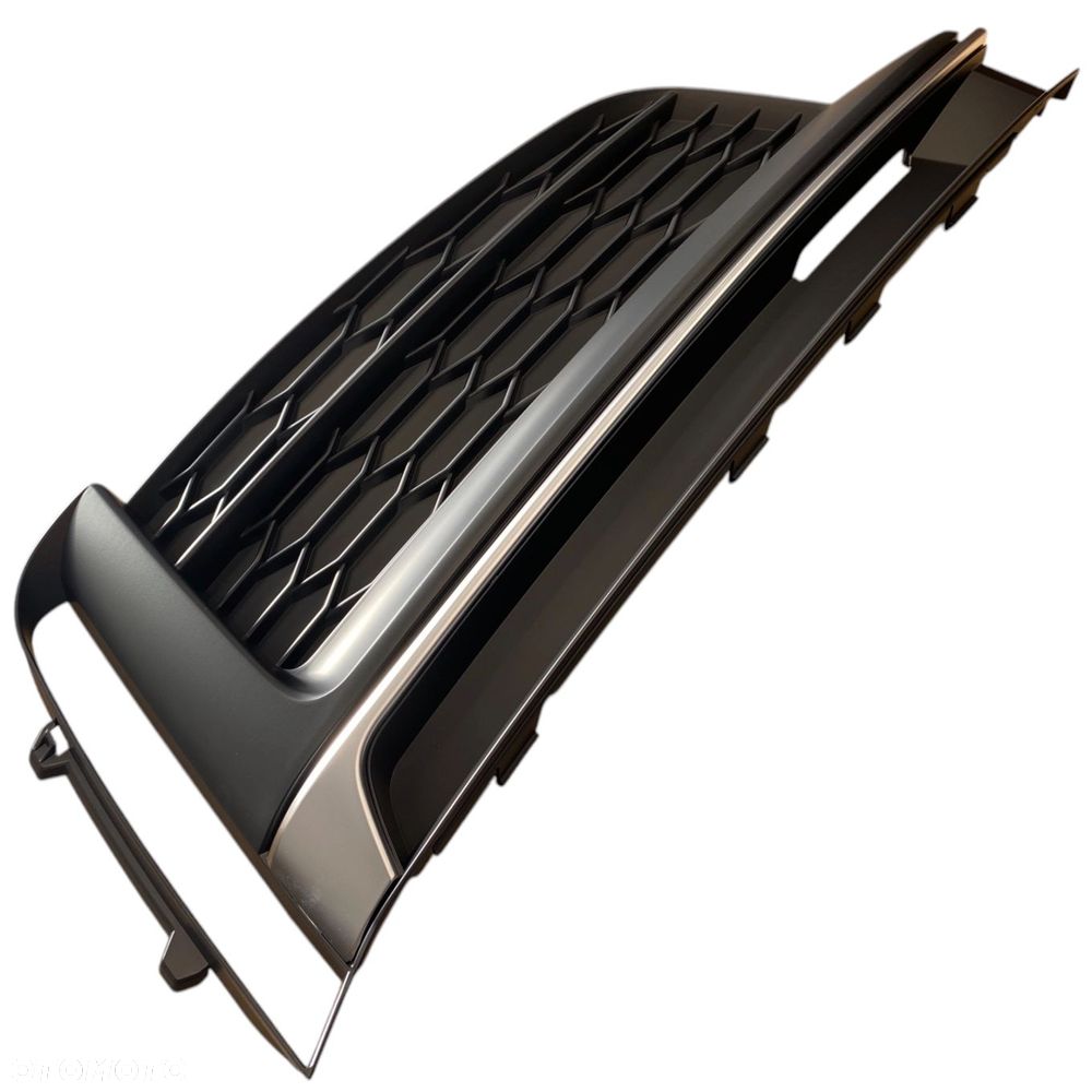 KPL x2 Kratka zderzaka PRAWA LEWA atrapa Audi A5 8W6 16-19 S-Line chrom - 4