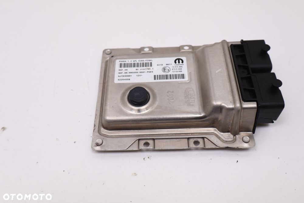 FIAT PANDA III 1.2 KOMPUTER STEROWNIK SILNIKA 52204558 - 3