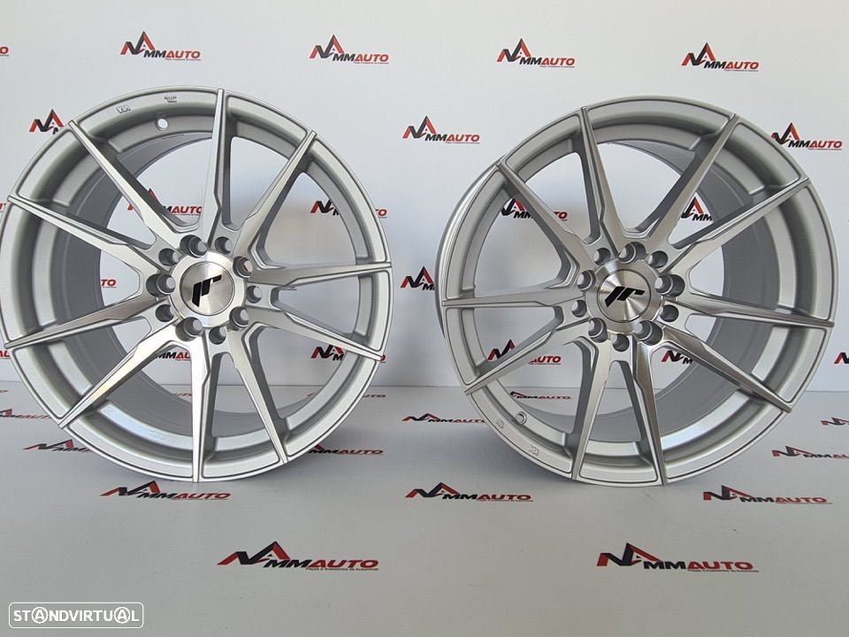 Jantes Japan Racing JR21 Machined Silver 17 (BMW, OPEL) - 1