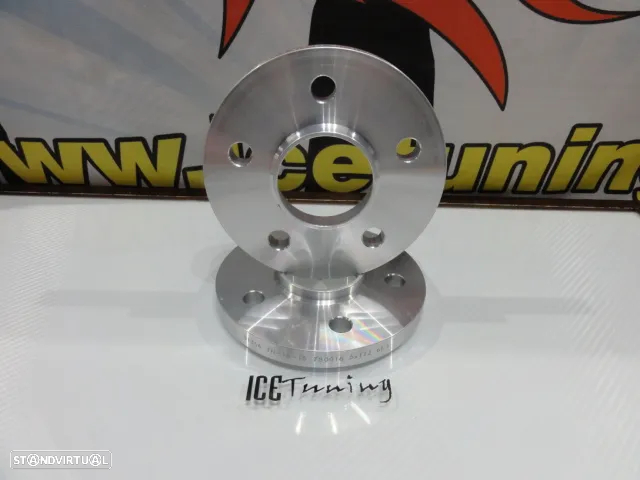 Espaçadores Jom 5MM, 10MM, 15MM ou 20MM para Audi, BMW, Chrysler, Mercedes, Mini, Ssang Young, VW 5x112 BC 66.6 - 4