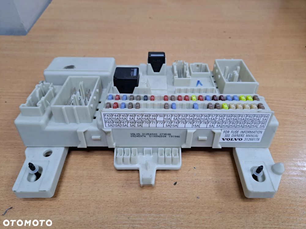 Volvo V50 S40 C30 C70 moduł komfortu  sterownik BSI CEM 31254903