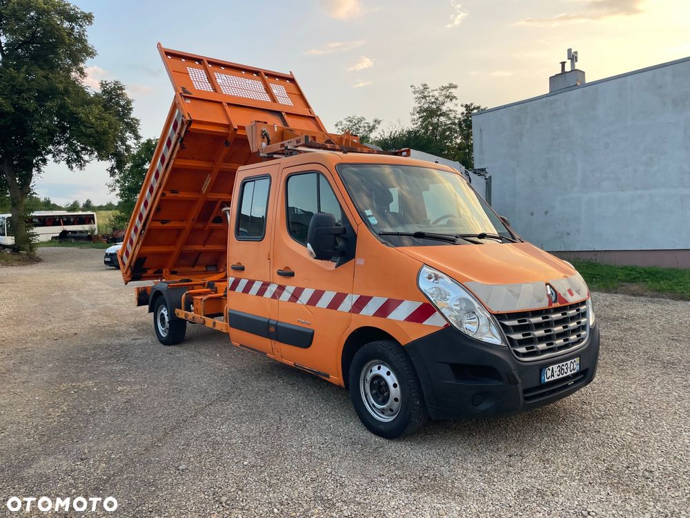 Renault Master wywrotka dubel kabina 7 osób - 15