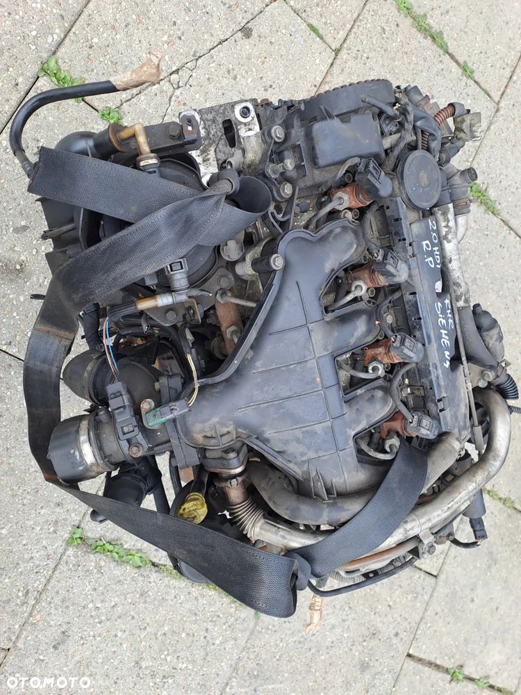 Citroen Peugeot Fiat Scudo Ulysse Jumpy Expert 2.0 HDi silnik kompletny kod RHR układ wtryskowy Siemens - 9