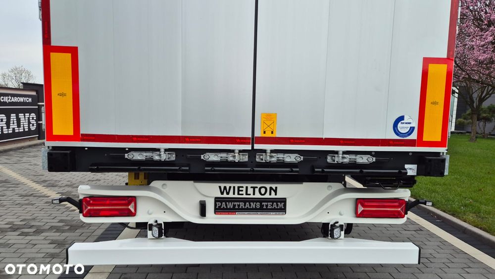 Wielton NACZEPA///FIRANKA///WIELTON///2023///WYSOKOŚĆ 2.82///DACH PODNOSZONY///CERTYFIKAT XL///OŚ PODNOSZONA///KOSZ PALETOWY///STAN BARDZO DOBRY - 23