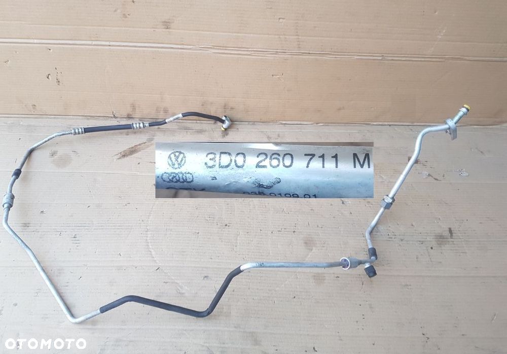 VW Phaeton rurki przewody układu klimatyzacji 6.0 W12 EUROPA wąż węże rurka - 2