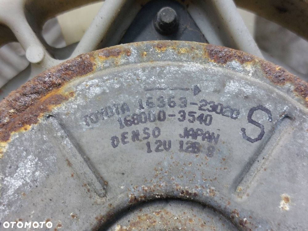WENTYLATOR CHŁODNICY WODY TOYOTA YARIS I 1.3 16V 16363-23020 - 2