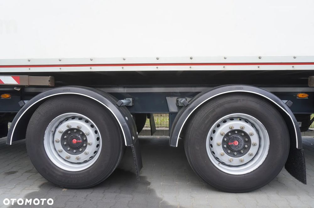 Fruehauf Przyczepa kontenerowa przejazdowa 18 EPAL / 2021 / osie SAF - 8