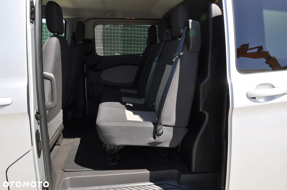 Ford TRANSIT CUSTOM 170 KM M6 Limited DCiV 290 L2 5 osobowy Brygadowy Krajowy I Właściciel Serwisowany Drzwi przesuwne z dwóch stron - 11