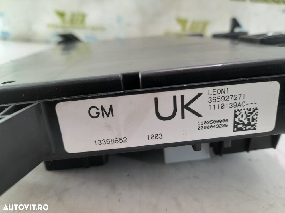 Tablou sigurante 13368652 1.7 cdti A17DTS Opel Astra J [2009 - 2012] - 2