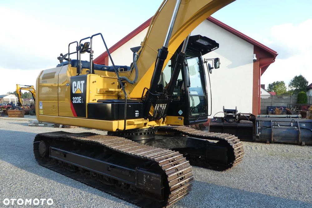 Caterpillar 323 EL Z NIEMIEC DWIE ŁYŻKI - 7
