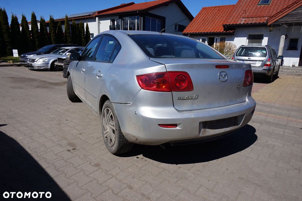 MAZDA 3 I BK SEDAN 2004 22V 1.6 16V Z6 105KM AT SREBRNY na części - 3