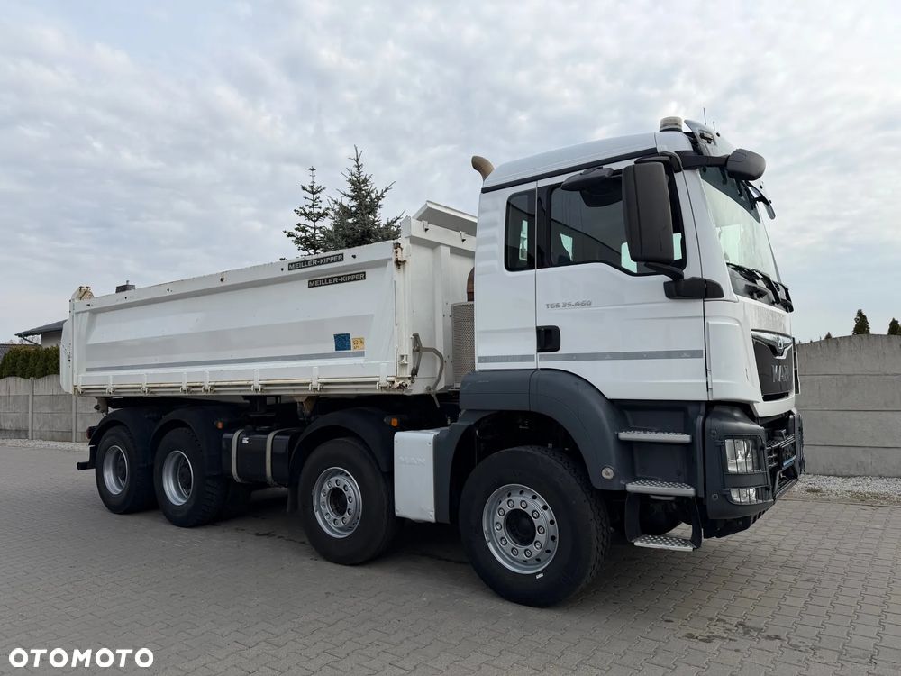 MAN TGS 35.460/8x4/MANUAL/WYWROTKA/ MEILLER KIPPER/ BORDMATIC - 4